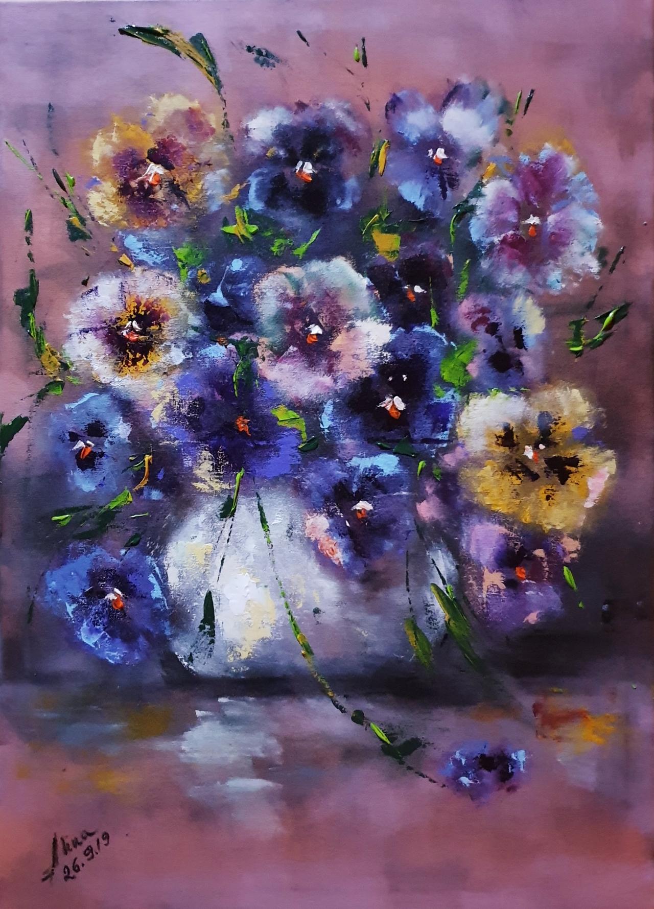 ArteDiAlina.com painting: Little souls